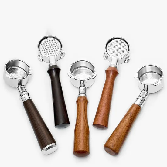 51mm Stainless Steel Replacement Filter Basket Coffee Accessories Bottomless Portafilter Made in China