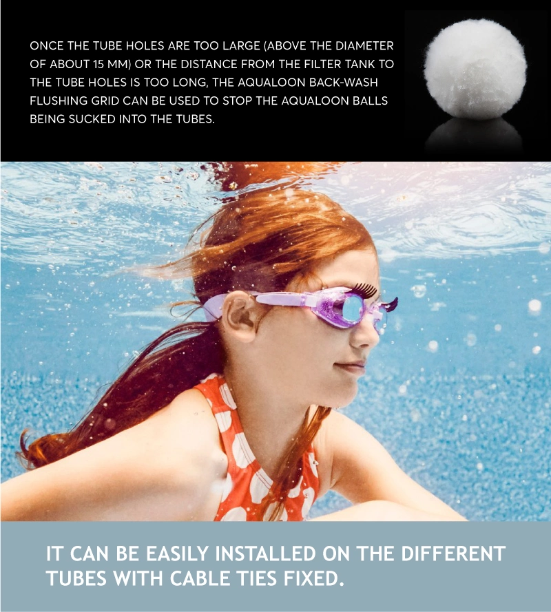 Starmatrix Filter Ball Aqualoon Polypropylene Backwash Flushing Grid Sand Filter Accessories