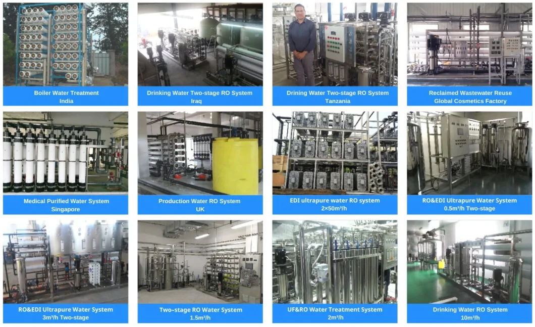 3000lph Brackish Water Treatment Plant RO Desalination System Seawater Desalination Equipment