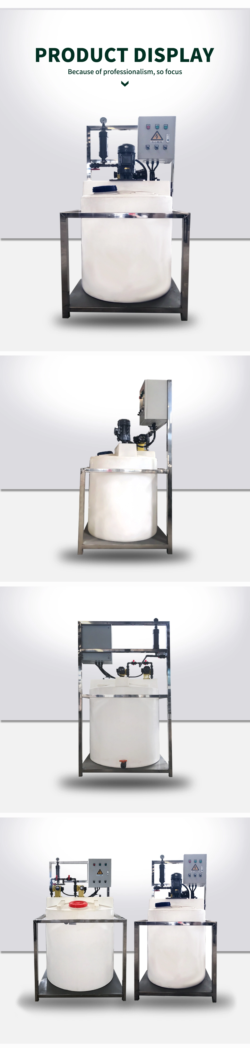 Coagulant Powder Polymer Automatic Dosing Machine for Water Treatment