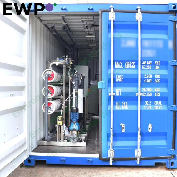 Seawater Desalination RO Purifier RO Water Treatment Equipment