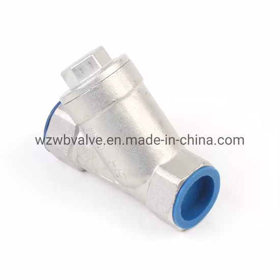 Precision Casting Female Stainless Steel 304/316 Filters Manufacturers Stainless Steel Screwed Y Type Strainer Pipe Fitting Bathroom Toilet Plumbing Accessories