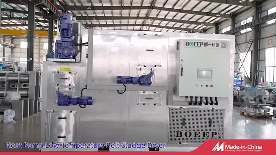 Industrial Wastewater Sludge Processing Heat Pump Sludge Dryer