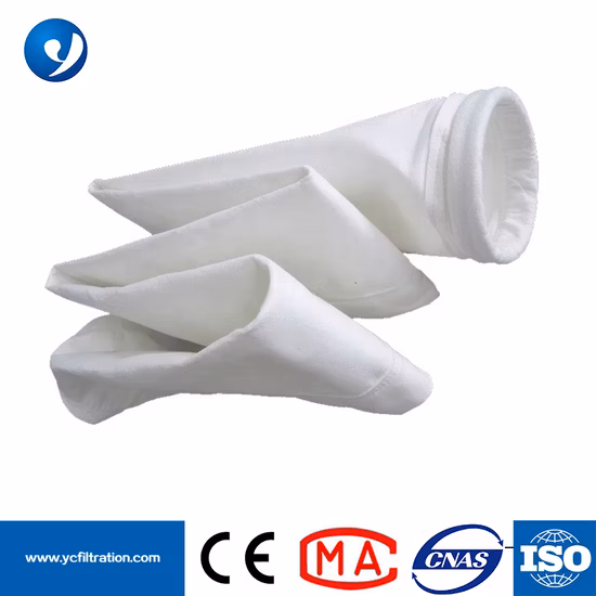750 GSM Pure PTFE Filter Bag PTFE Baghouse Filter PTFE Membrane Dust Colltector Filter Bag for Biomass Power Plant