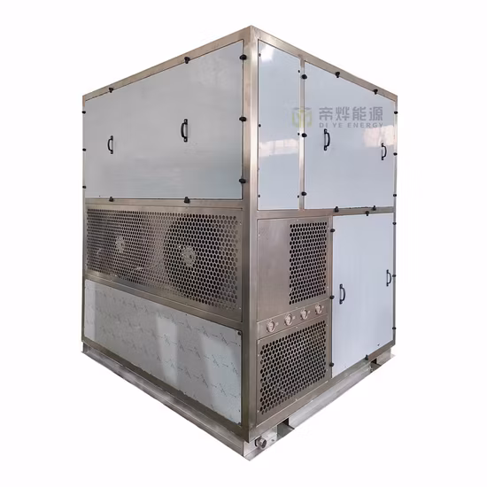 Sewage Treatment Plant Low Temperature Belt Sludge Drying Heat Pump Sludge Dryer