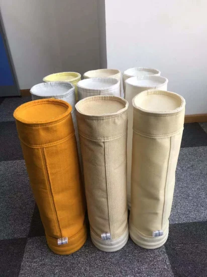 Polyester P84 Nomex PPS PTFE Fiberglass Filter Bags with Membrane