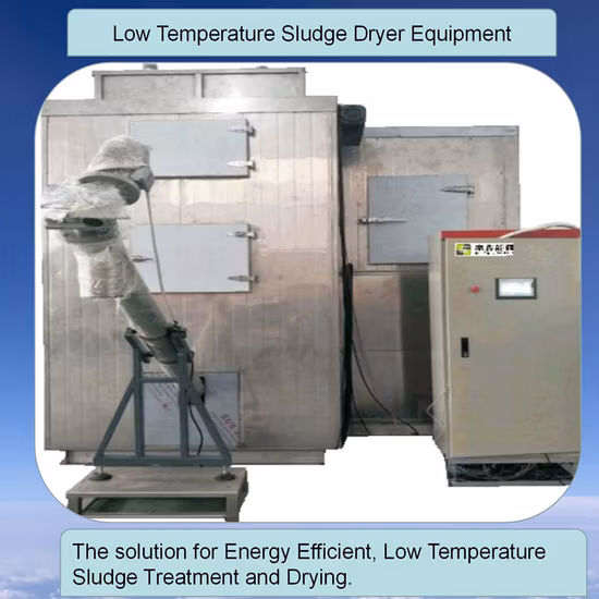 Farm Slurry Dehydrator Machine Low Temperature Heat Pump Sludge Dryer
